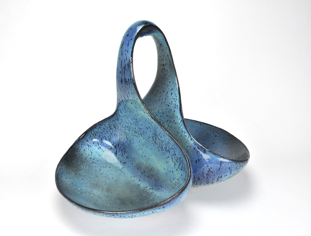 Errol Willett- Blue Double Basket #25