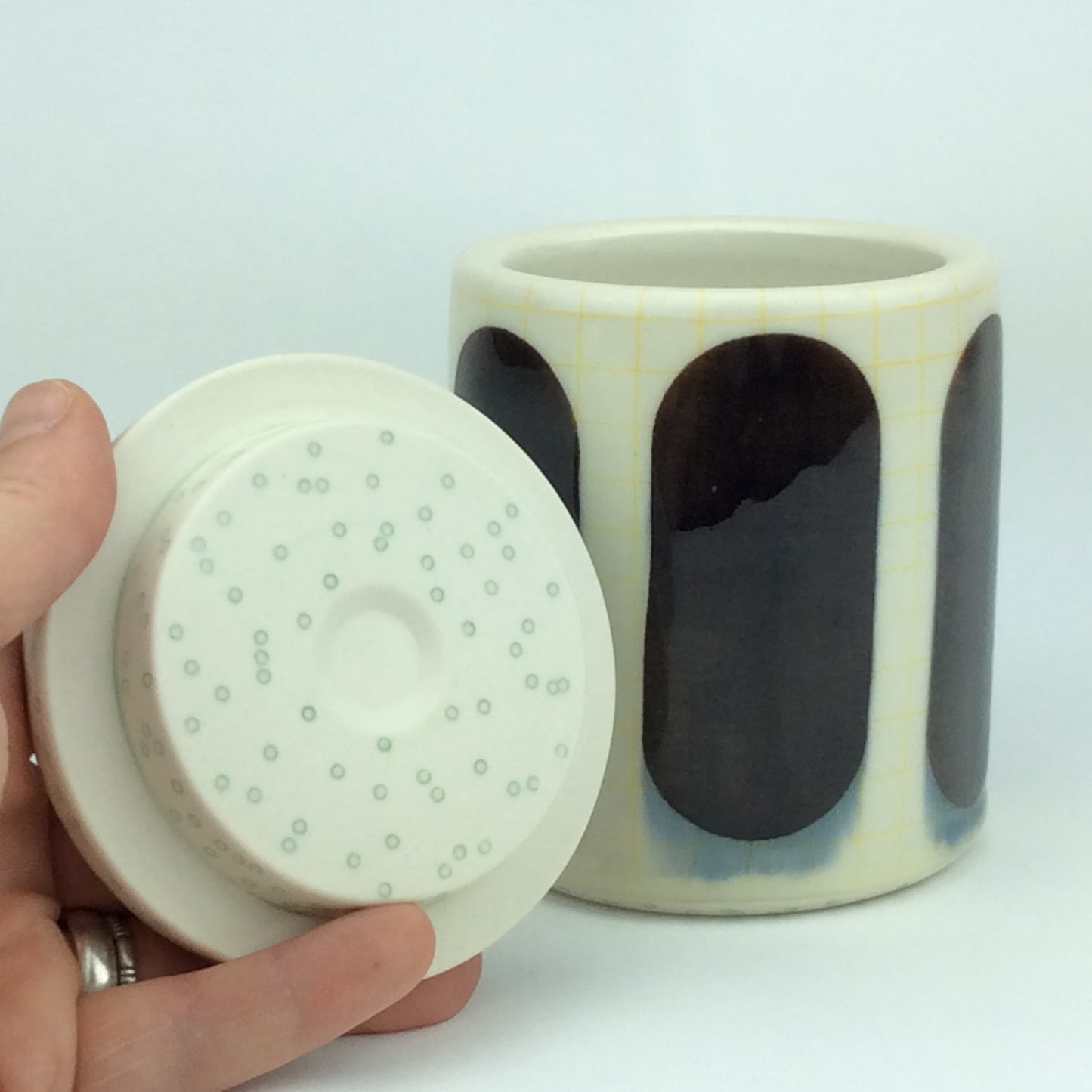 Rachel Donner- Lidded Jar #17