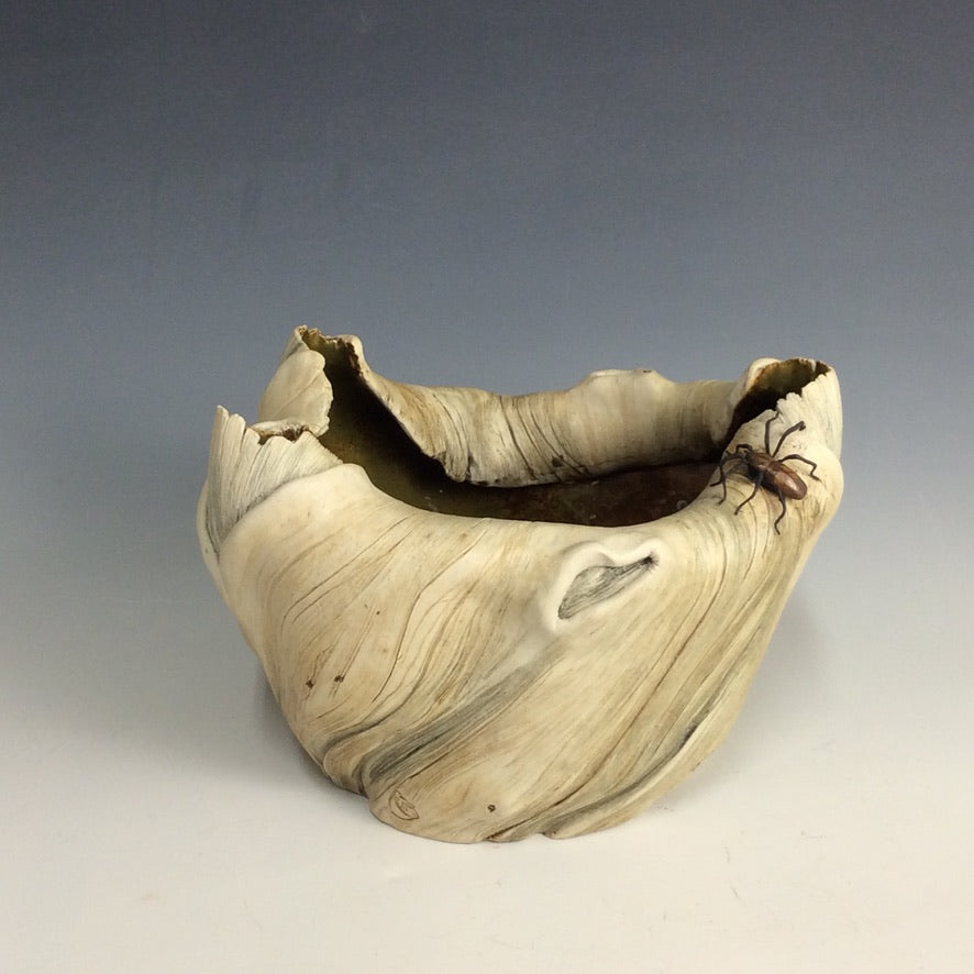 Karen Jean Smith - Bowl with two spiders #1