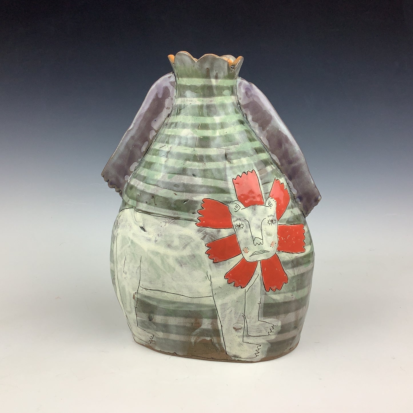 Lynne Hobaica - Bottle Vase #10