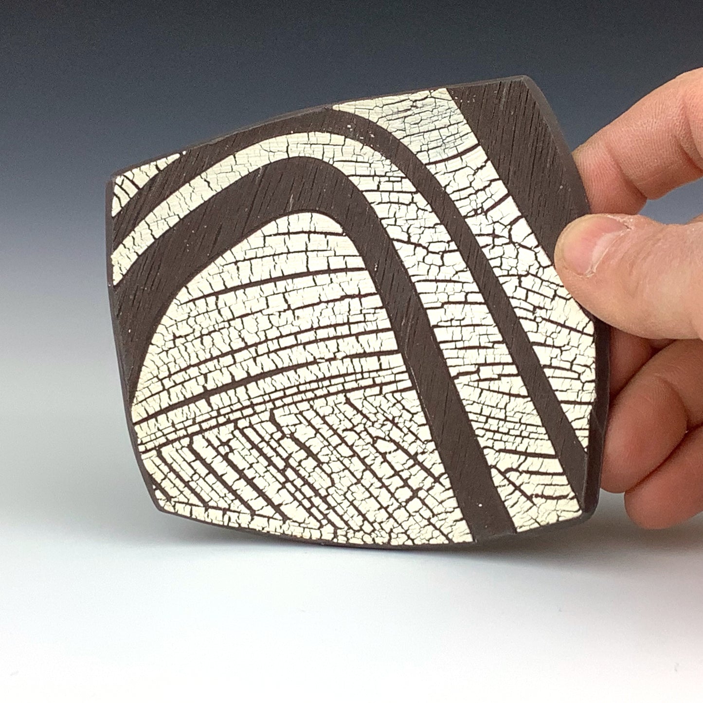 Yael Braha -Geometric Dish (small) #21