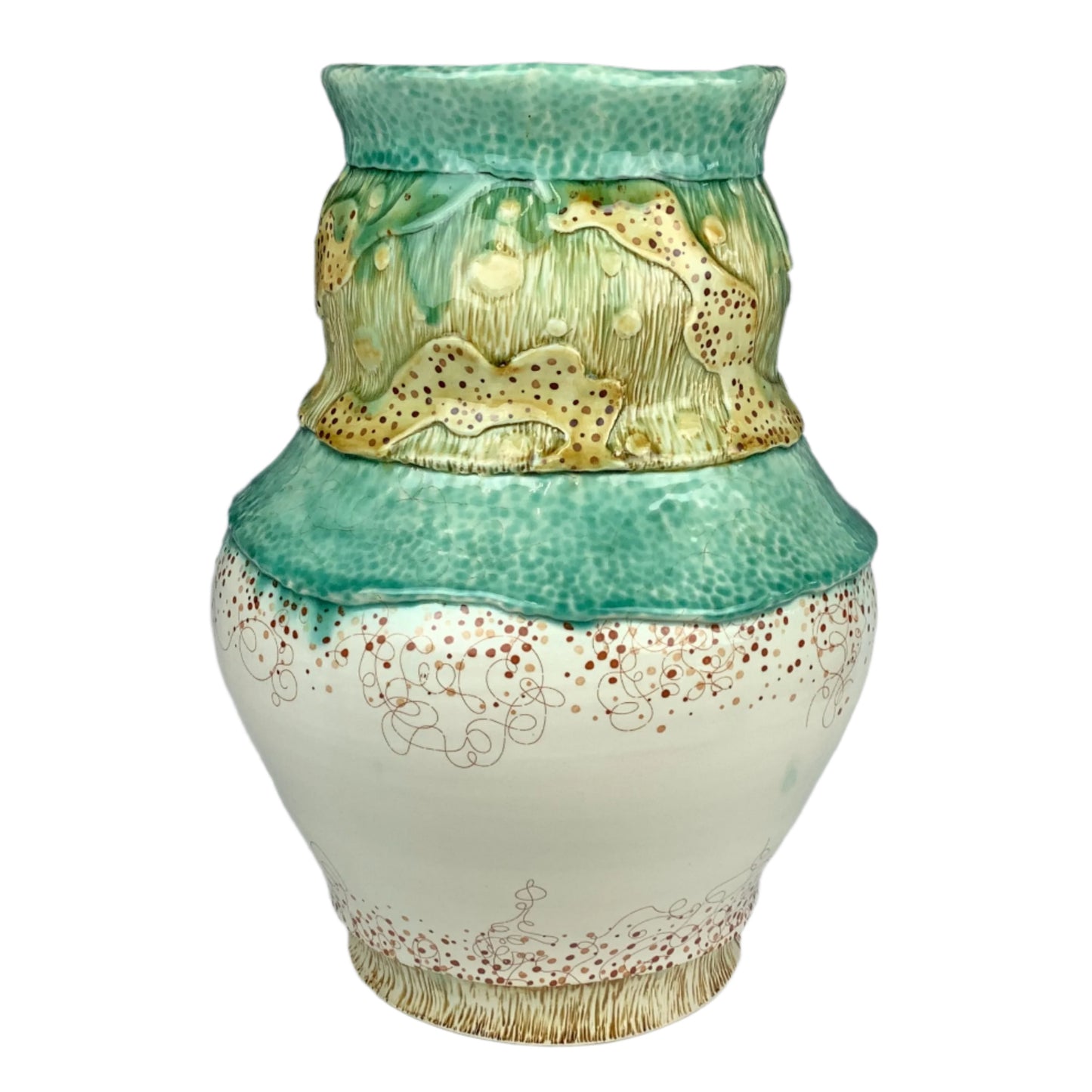 Jen Gandee - Large carved vase #337