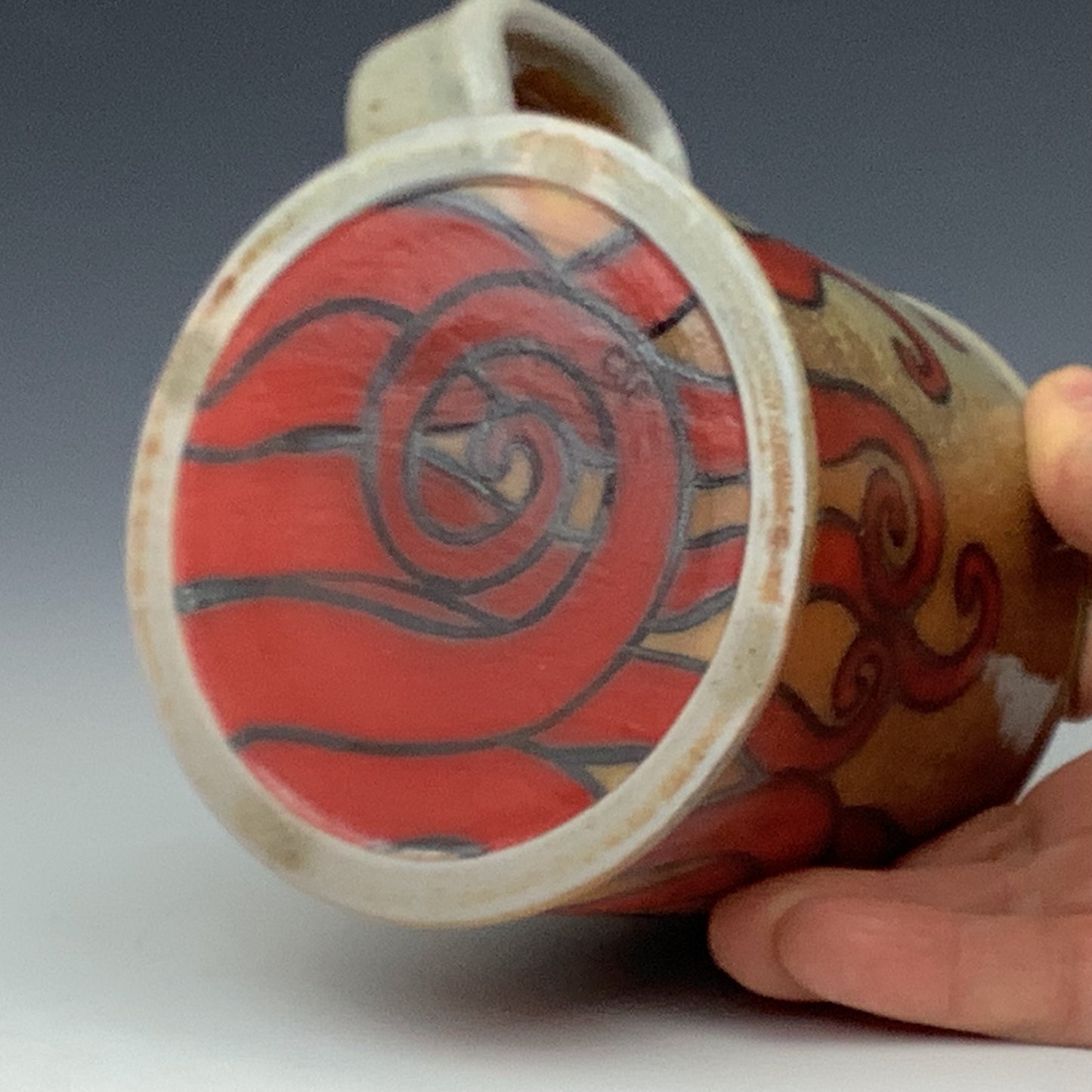 Courtney Eppel - Wood Fired Octopus Mug #57