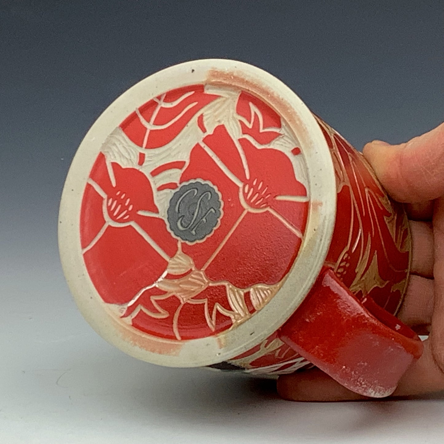 Courtney Eppel - Wood Fired Bee Mug #58