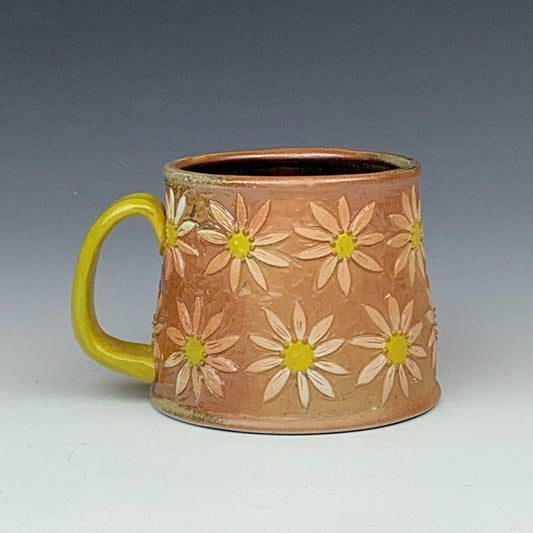 Courtney Eppel - Wood Fired Daisy Mug #59