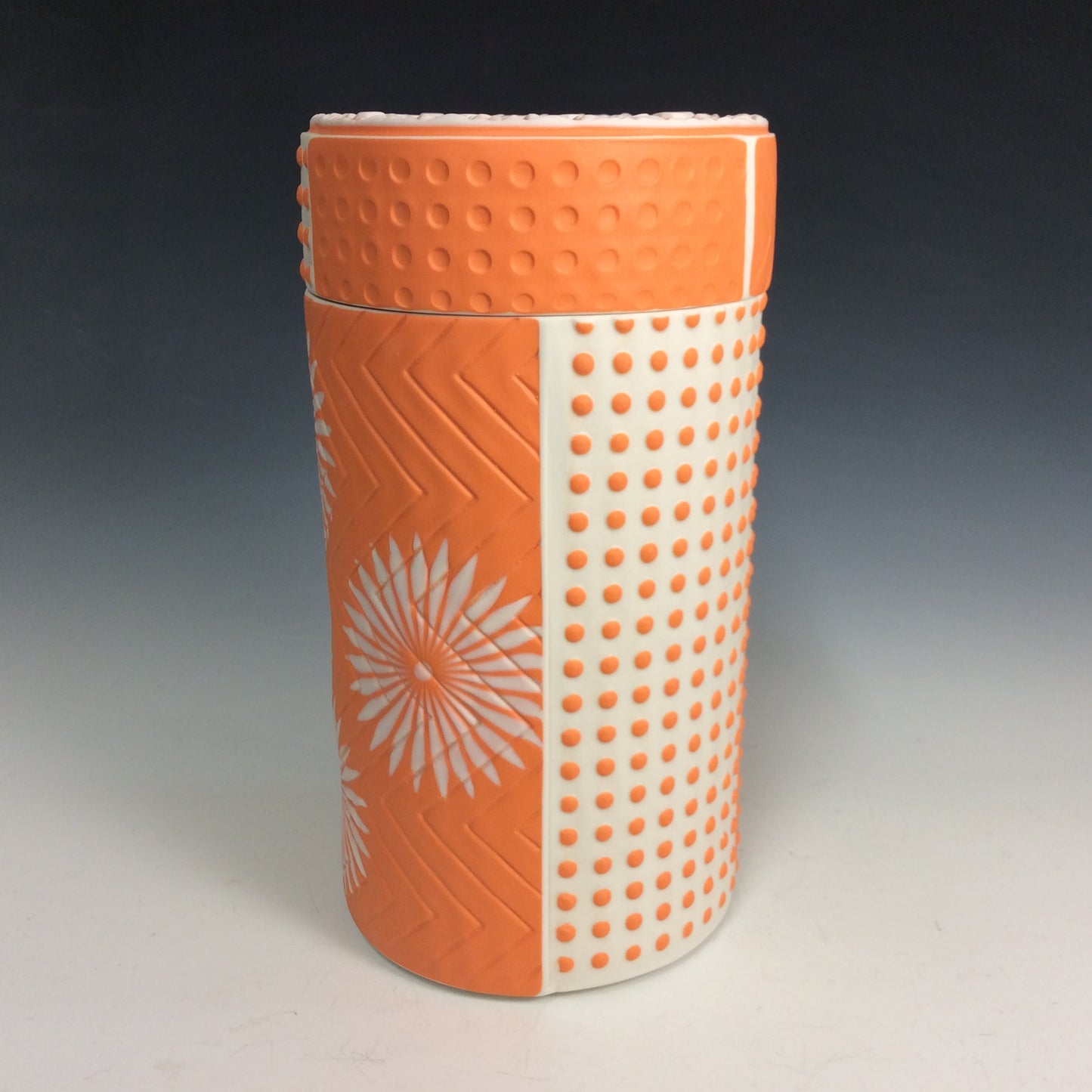 Kelly Justice- Orange Jar #1