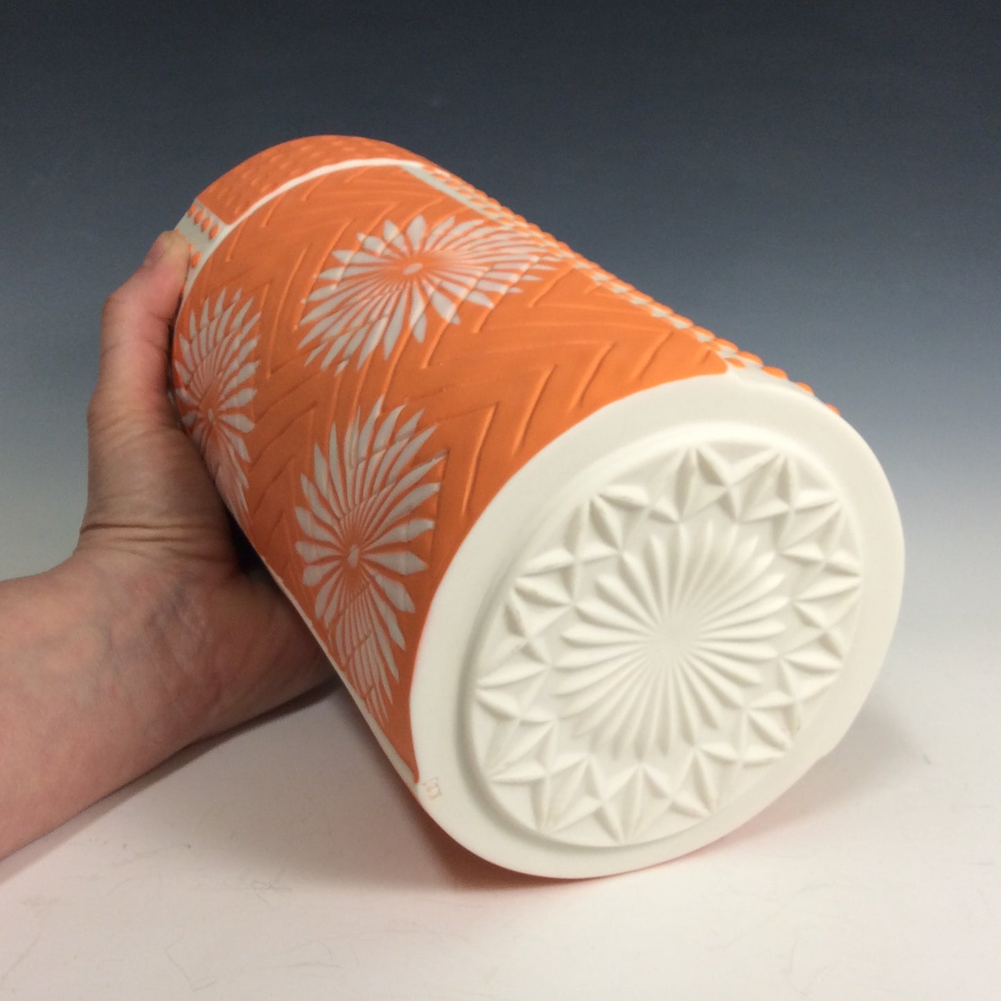 Kelly Justice- Orange Jar #1