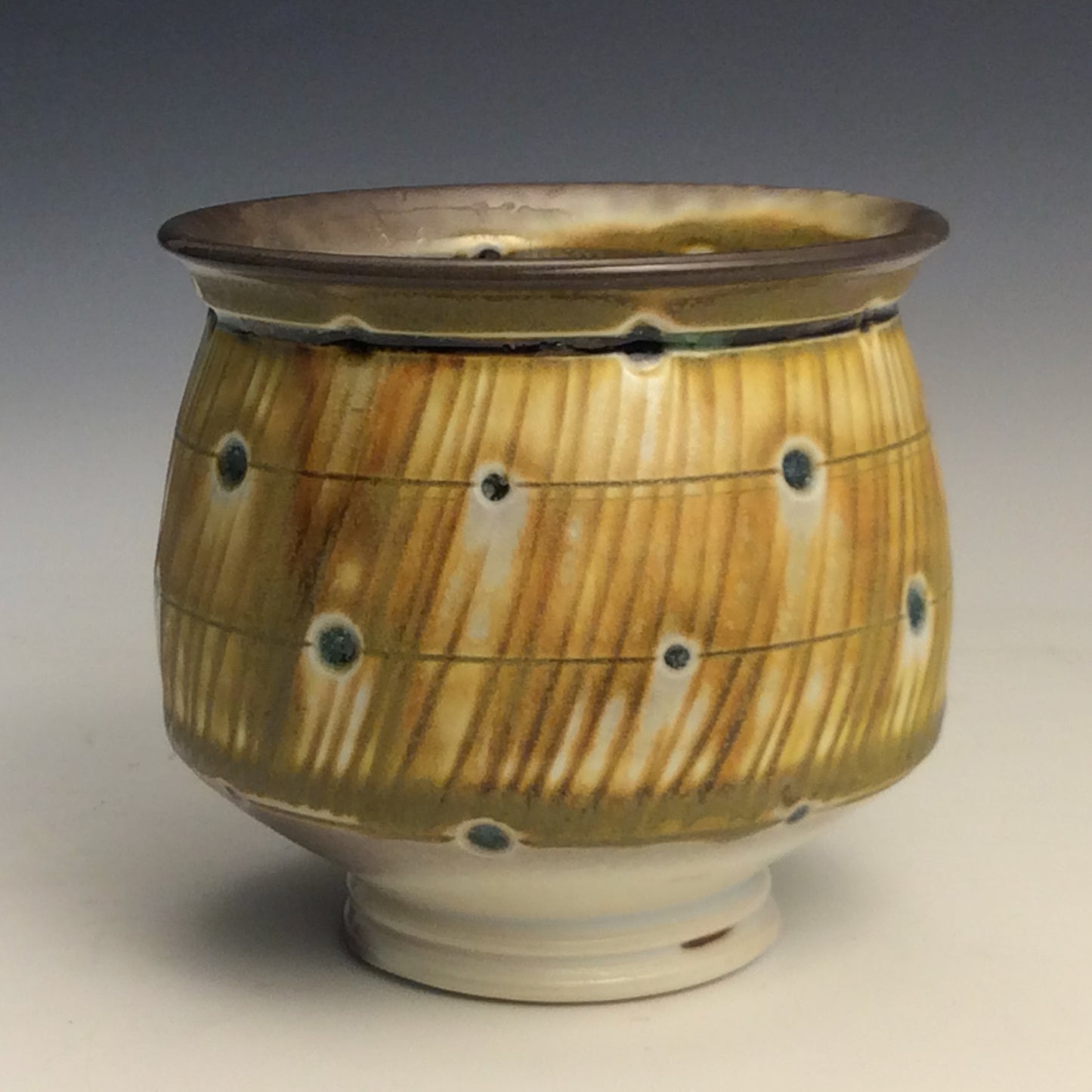 Andrew McIntyre- Perforated Amber Cup #9