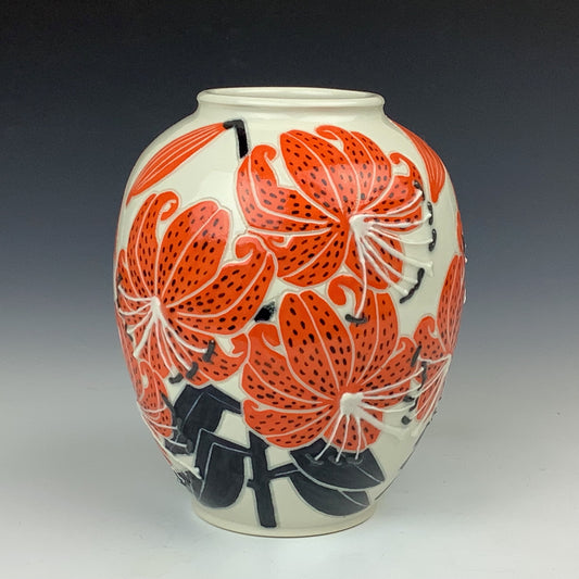 Courtney Eppel - Tiger Lily Vase #52