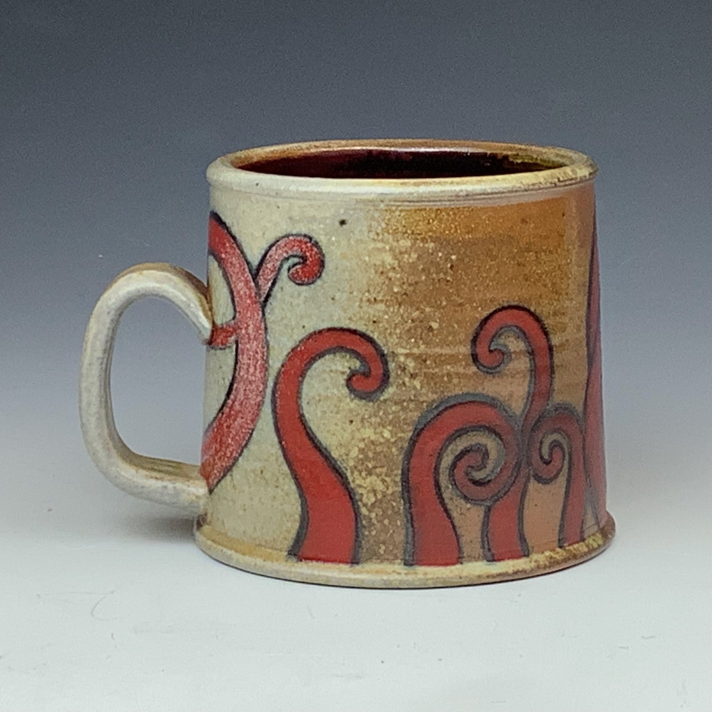Courtney Eppel - Wood Fired Octopus Mug #57