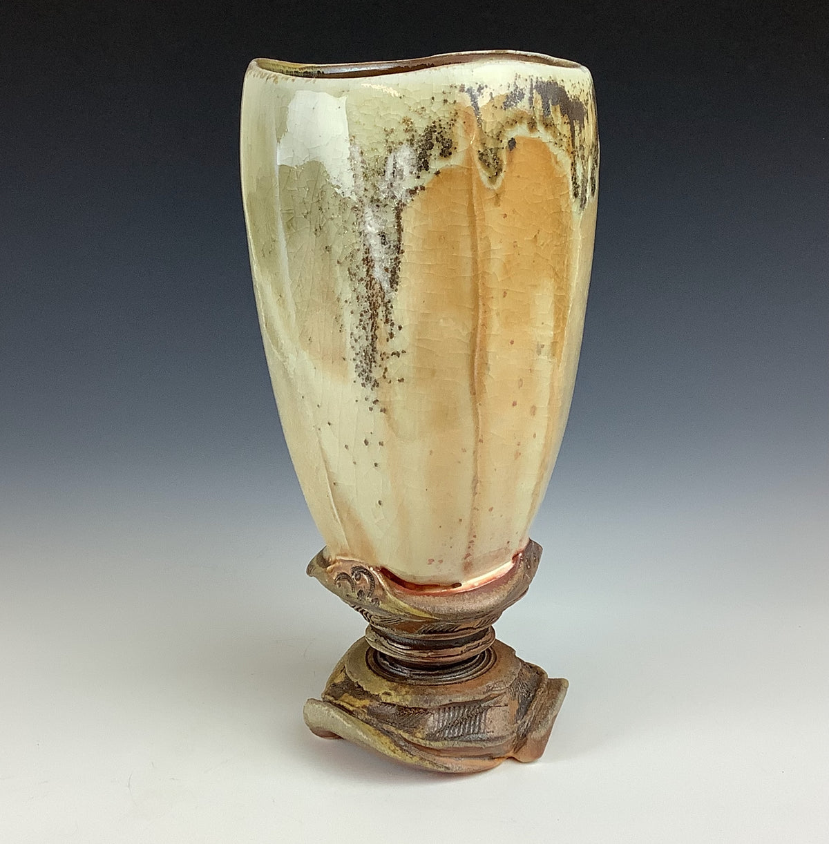 Ed Feldman - Wood-fired Vase #223