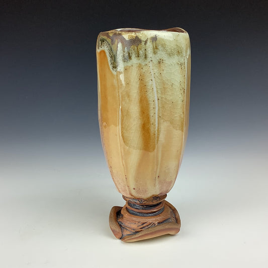 Ed Feldman - Wood-fired Vase #224