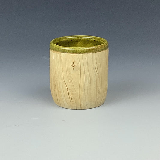 Karen Smith - Wood-texture Shot Cup #45