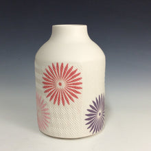 Load image into Gallery viewer, Kelly Justice Pinwheel Vase #206
