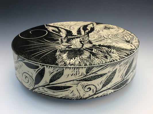 Stacey Stanhope Dundon- Rabbit Cake Plate #22