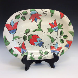 Colleen McCall- Tulip Ovid Plate #11