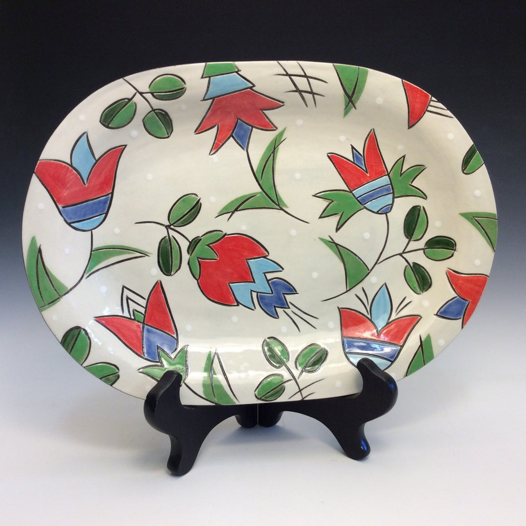 Colleen McCall- Tulip Ovid Plate #11